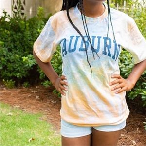 Auburn Tie Dye Tee